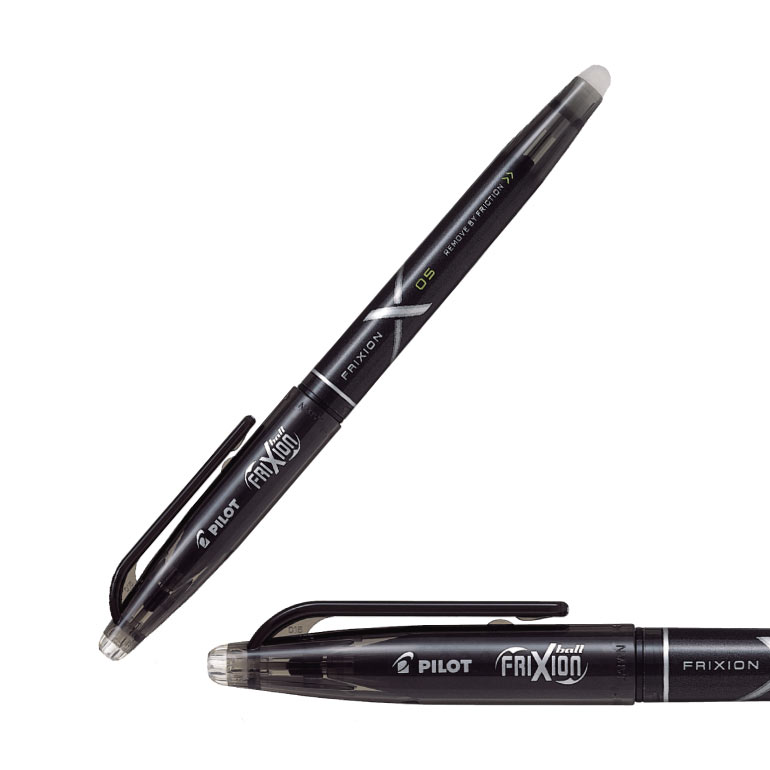 PILOT FRIXION LFB-20EF-B 原子筆, 0.5mm, 黑色