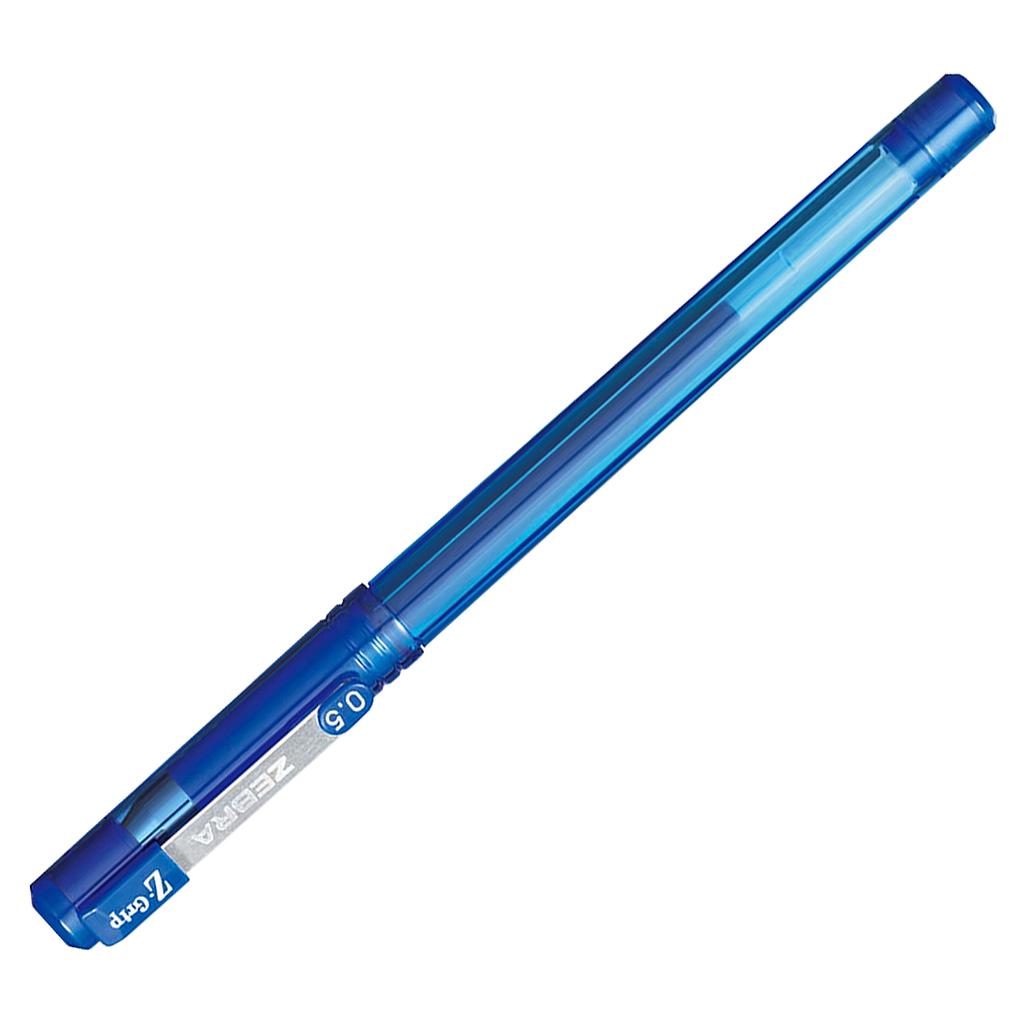 Zebra Z-Grip 啫喱筆, 0.5mm, 藍色