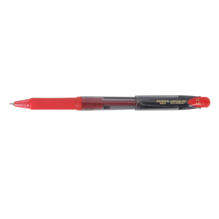Zebra J-Roller JJZ25 RX 啫喱筆, 0.5mm, 紅色