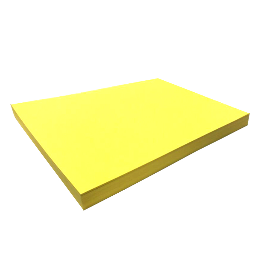 OfficeOx 打印咭紙, A4, 180g, 100張, 毛莨黃花色